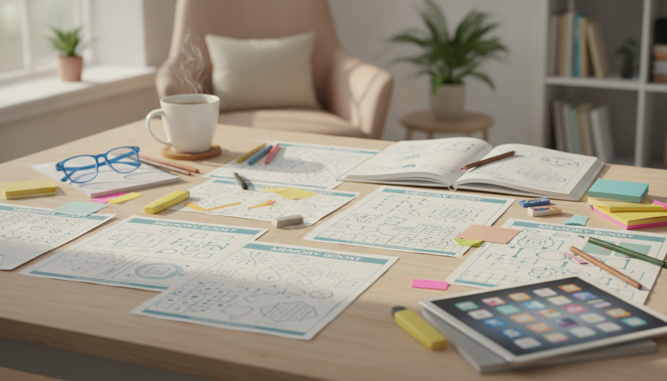 Memory Boost Worksheets: Printable Recall & Study Tools