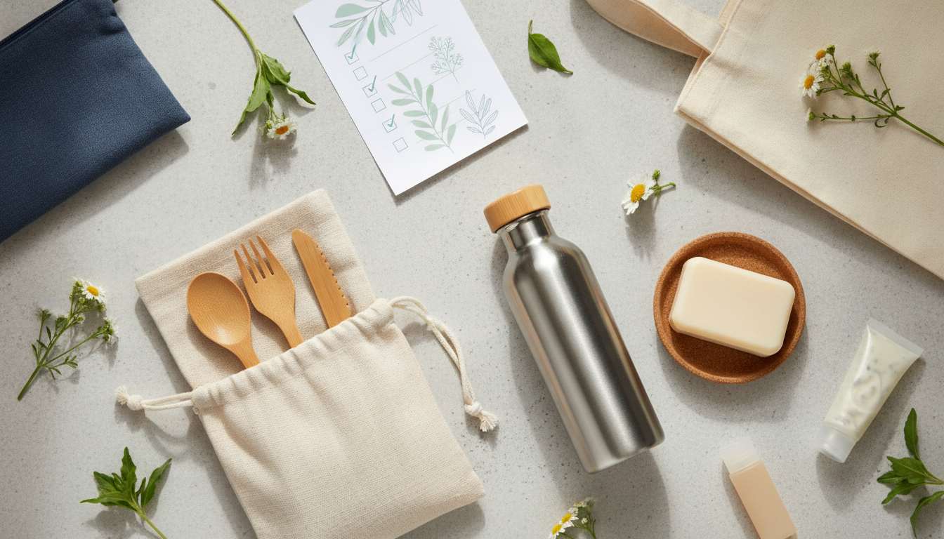 Reusable Zero-Waste Packing Checklist for Greener Trips