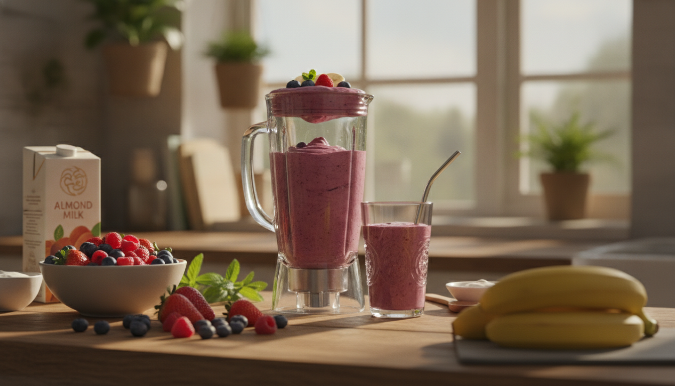 Best Smoothie Recipe Ever: Creamy Berry Banana Blend